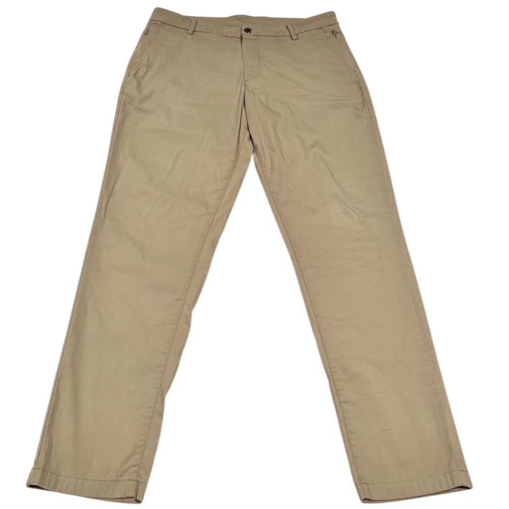 Birddogs Men's 34x30 Khaki Stretch Chino Pants Comfort Golf Casual‎